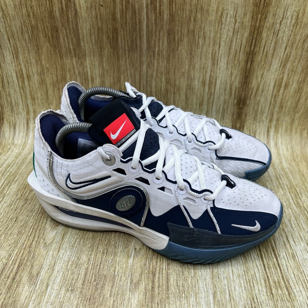 Nike Zoom GT Cut 3 All Star Men's Size 7 White Navy Blue Shoes FZ4645-100
